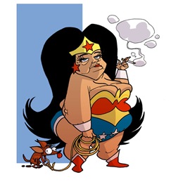 Wonder-Woman Decadente