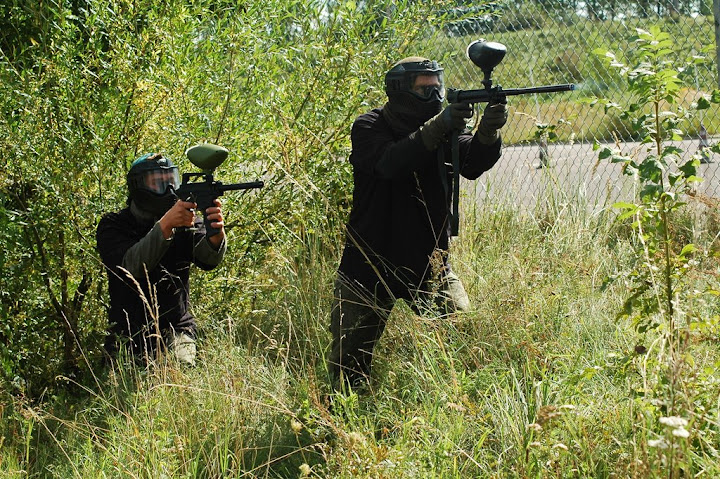 paintball łódź