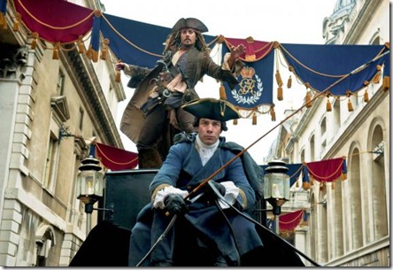 ภาพการถ่ายทำจากภาพยนตร์ Pirates of the Caribbean: On Stranger Tides ภาพการถ่ายทำจากภาพยนตร์ Pirates of the Caribbean: On Stranger Tides