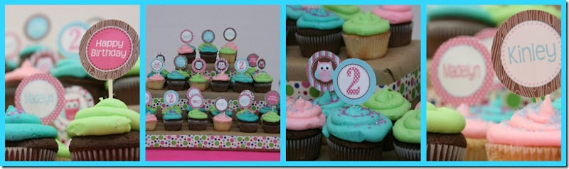 cupcake collage