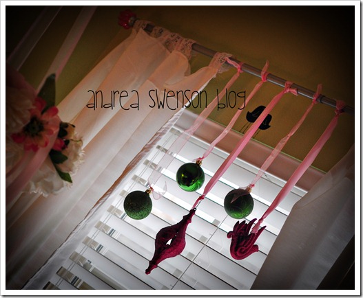 Ornaments in girls room CR