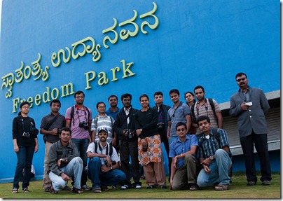 Bangalore Photowalk with 15 participants !