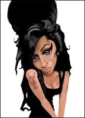 Amy Winehouse caricature by Stevero