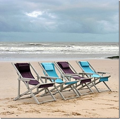 Pomax 4 Beach chairs
