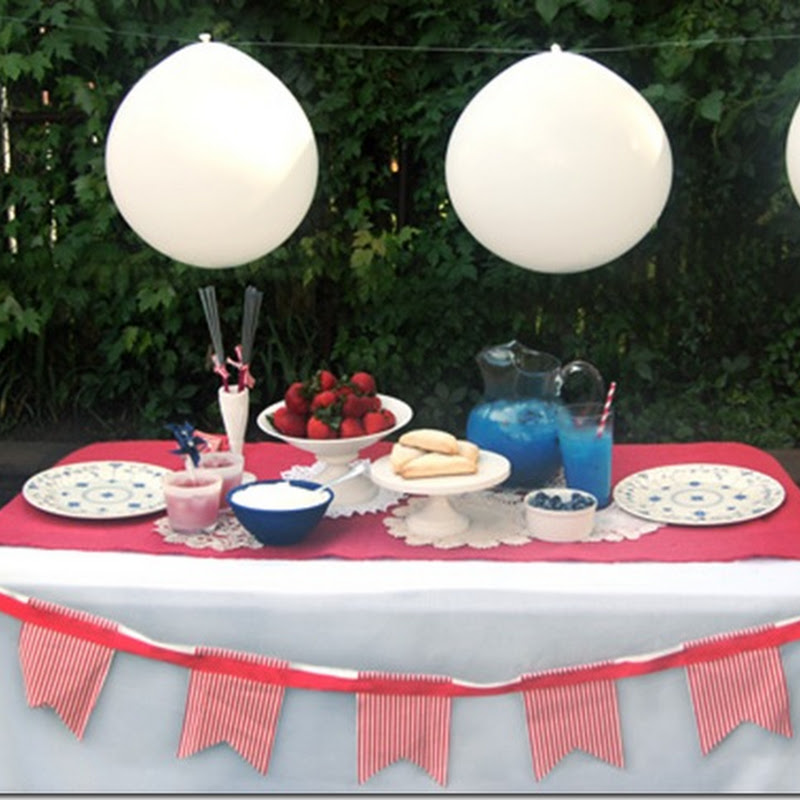 Tablescape inspiration: July 4th