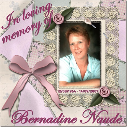 Bernadine Naude Memorial