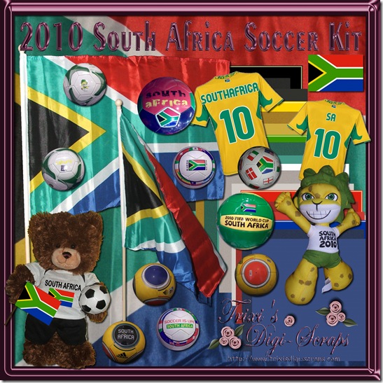 2010 South Africa Soccor Kit