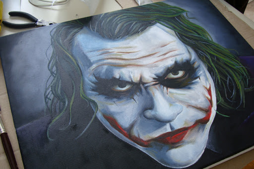 joker face tattoos. Us youface painting on face uk