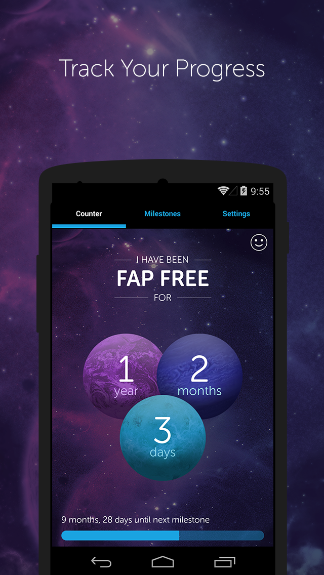 Android application Fapstronaut screenshort