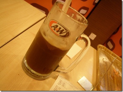 A&W's rootbeer 