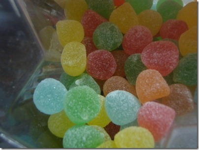 colourful gummies