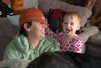 ha ha, I just pulled your hat down!