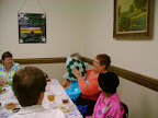 Barbara Spence received the door prize