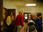 Members of St. Andrew's and guests celebrate St. Andrew's Day with a covered dish lunch.