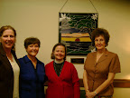 Pam Dibbley, Ellie LeMoine, Mitzi George, and Nancy Czejkowski
