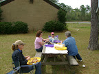 Pam Dibbley, Kim Anderson, James Anderson, and Sally Duhon