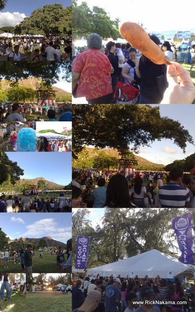 www.RickNakama.com Honolulu Okinawan Festival at Kapiolani Park
