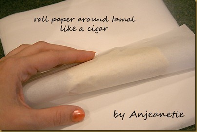 roll tamal like a cigar roll tamal like a cigar