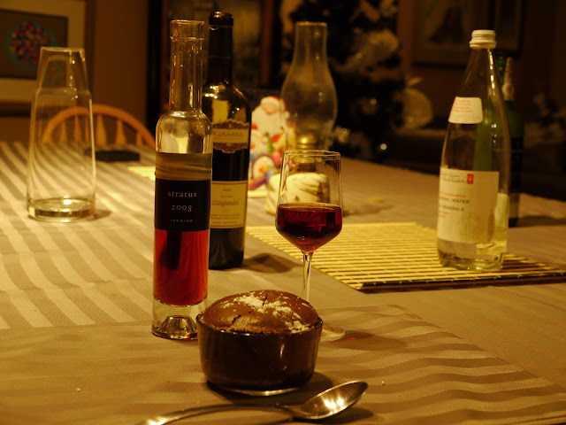Souffle and ice wine