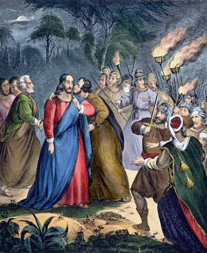 Judas, ¿con un beso entregas al Hijo del hombre?