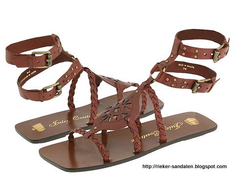 Rieker sandalen:sandalen-371130
