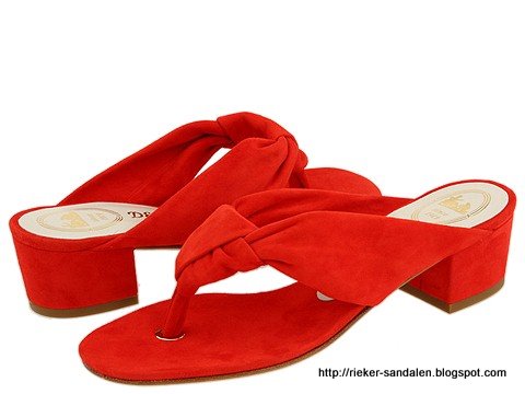 Rieker sandalen:sandalen-373326
