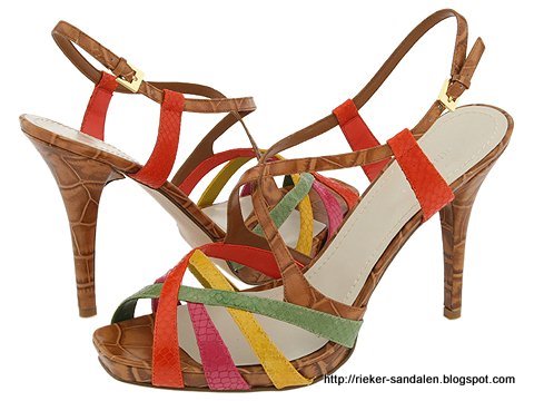 Rieker sandalen:sandalen-373555