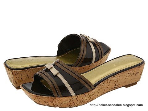 Rieker sandalen:sandalen-373632