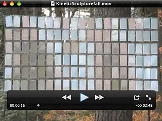 Kinetic Sculpture in Fall video player