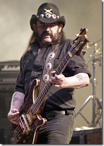 Lemmy Kilmister, bassist of Motorhead, performs during the 35th Paleo music festival in Nyon July 20, 2010. REUTERS/Denis Balibouse (SWITZERLAND - Tags: ENTERTAINMENT) Lemmy Kilmister, bassist of Motorhead, performs during the 35th Paleo music festival in Nyon July 20, 2010. REUTERS/Denis Balibouse (SWITZERLAND - Tags: ENTERTAINMENT)
