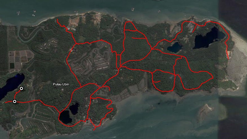 Ubin kml outline