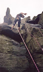 rock climbing