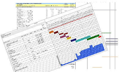 Gantt Excel 0.6 full Gantt Excel full screenshot