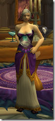 Sleeveless Purple Dress