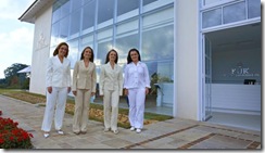 Dra.Mariela, Bárbara, Rochele e Dra.Evelise de Oliveria Silveira