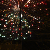 Fuegos Artificiales obre la Noche