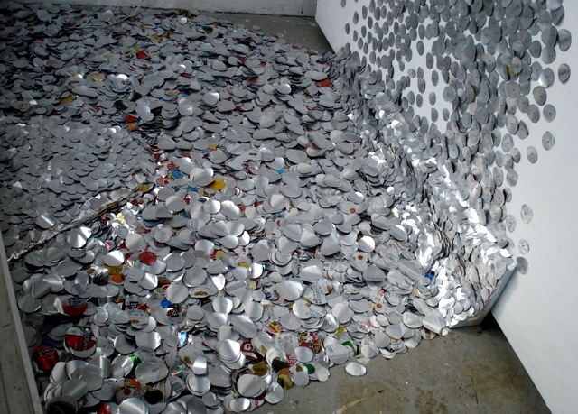 [Christine Clark - Aluminum Circle 2 - floor - 11 March 2011[2].jpg]