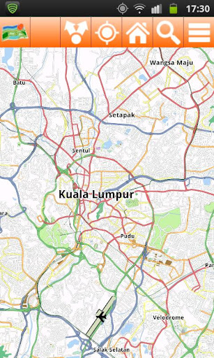 Kuala Lumpur Offline mappa map