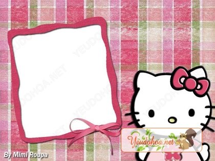 aohaiday.com - Khung h&igrave;nh Hello Kitty