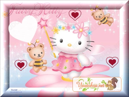 aohaiday.com - Khung h&igrave;nh Hello Kitty