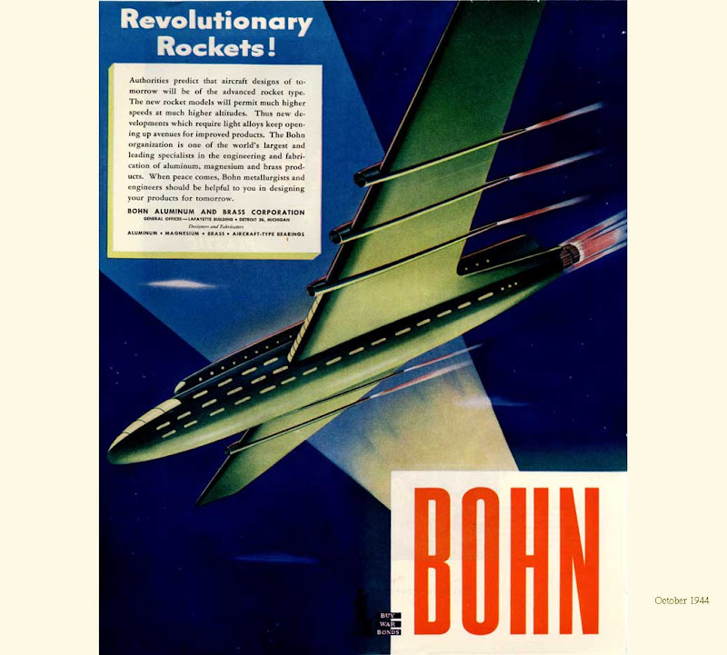 Imaging the Future, Arthur Radebaugh, Bohn Aluminium and Brass Corporation, advertisements