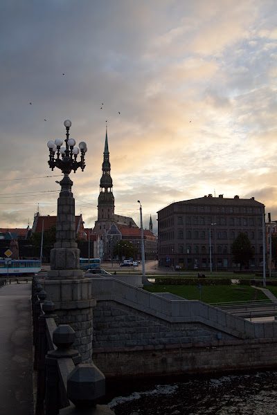 Латвия, Рига: Утренняя фотопрогулка по улочкам Старой Риги