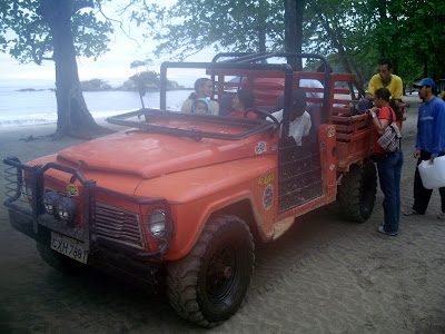 Carona de volta de 4x4