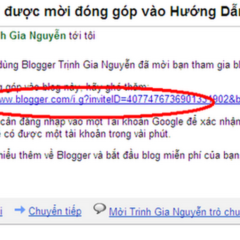 Hướng dẫn thành viên viết bài trên blogspot