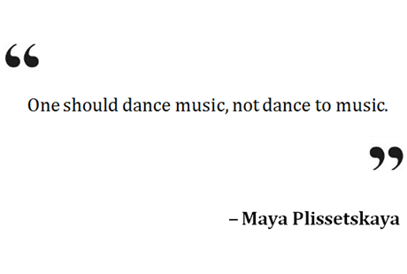Quote Maya Plissetskaya