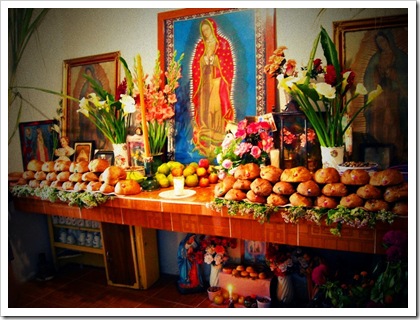 Casa de Josefina Mendez, Teotitlán del Valle, 1 de noviembre de 2010