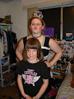 Ciarra and Darion with the results of the makeover