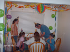 Everyone waiting for their piece of cake