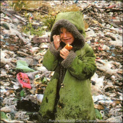 Russian Rubbish Girl from www.stiftung-hope.org
