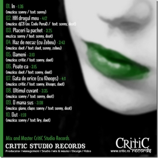 CritiC - Hip-hop drogul meu....back